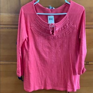 Lucky Brand detailed top